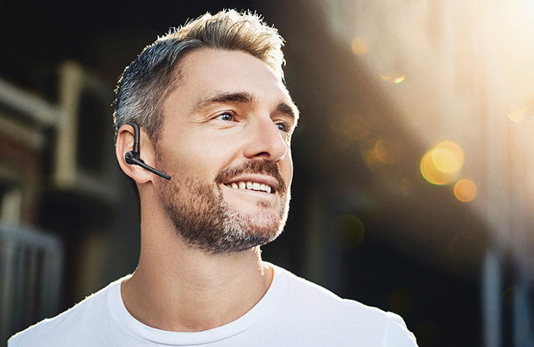 Mono-Headset, Kopfhörer mit Bluetooth Freisprecheinrichtung
